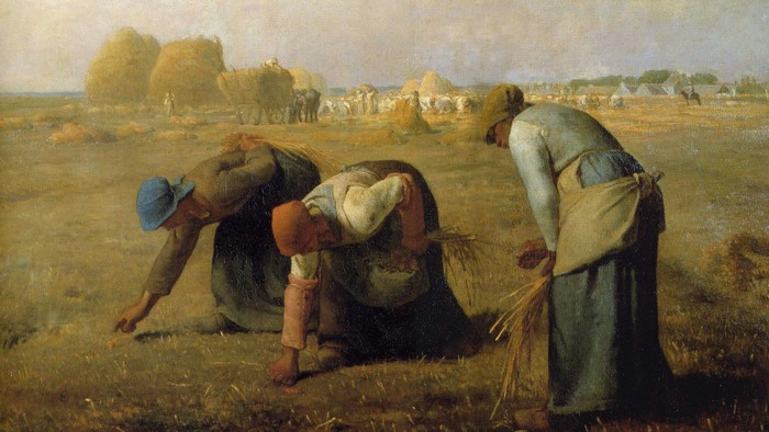 The Gleaners painting by Jean-François Millet