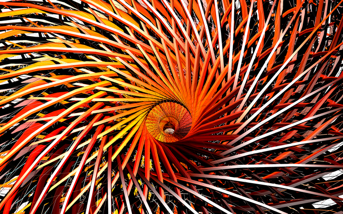 Abstract CGI Digital Art 3D