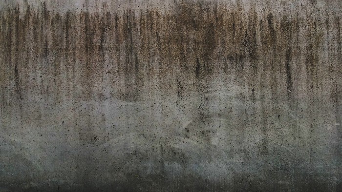Old concrete texture with water stains