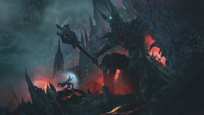 Fingolfin vs. Morgoth from The Silmarillion