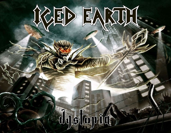 Iced Earth Dystopia album cover art