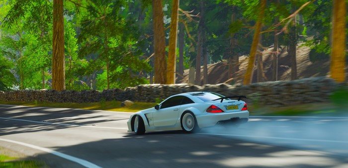 Mercedes-AMG SL 65 drifting in Forza Horizon 4