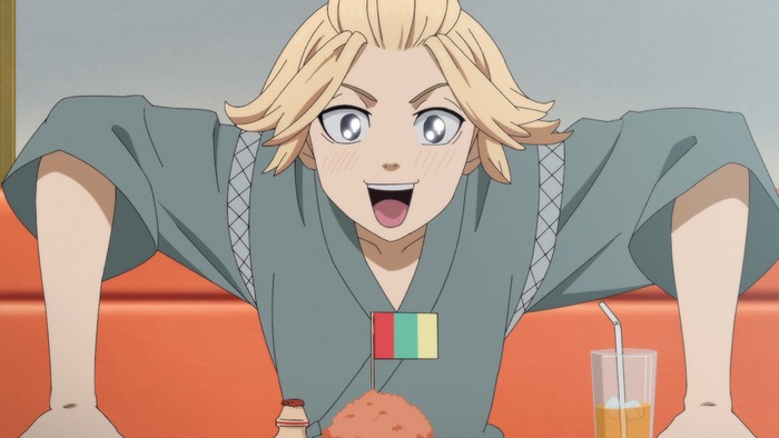 Mikey Manjiro Sano Smiling Excited