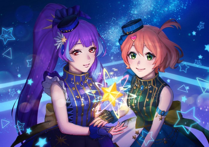 Freyja Wion and Mikumo Guynemer from Macross Delta