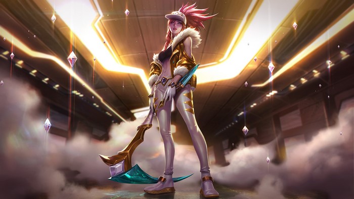 Akali from League of Legends artwork