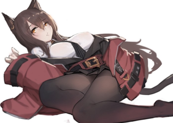 Skyfire from Arknights Cat Girl