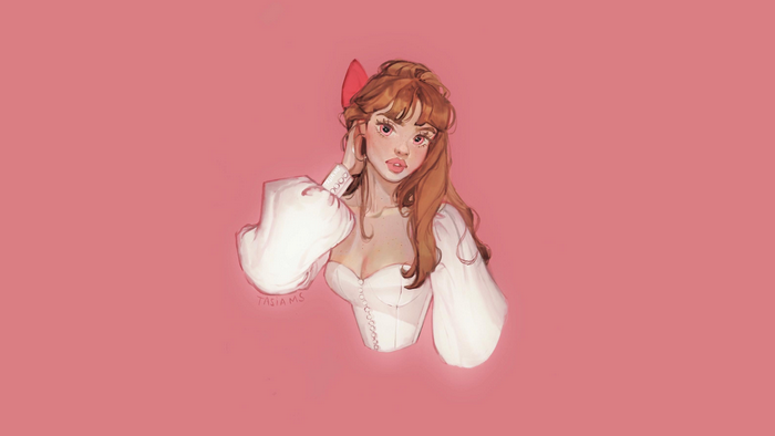 Blossom from Powerpuff Girls fan art
