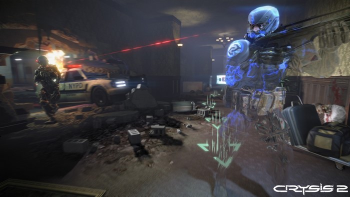 Soldiers in Crysis 2 video game art