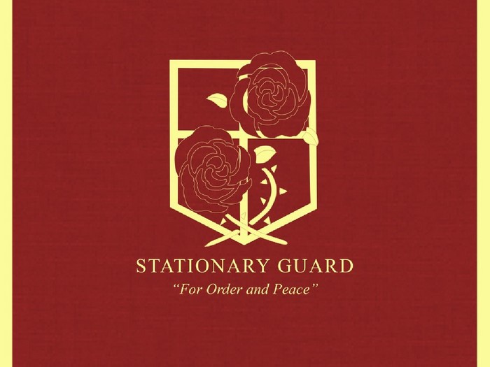 Stationary Guard emblem from Attack on Titan