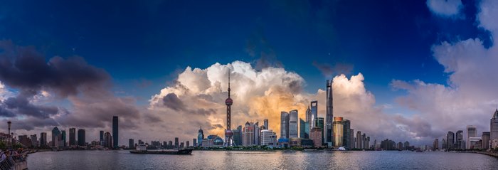 Shanghai 4K Skyline with Oriental Pearl Tower