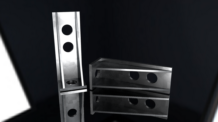 Metal CGI 3D Objects