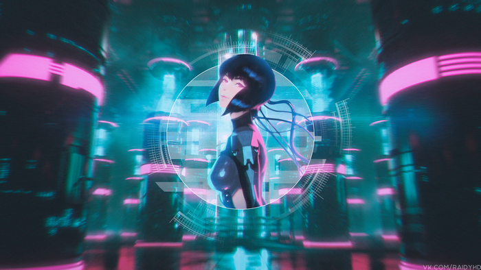 4K Kusanagi Motoko from Ghost in the Shell