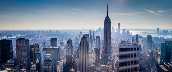 New York City Skyline with Empire State Building