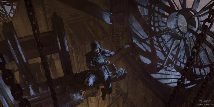 Thief video game art
