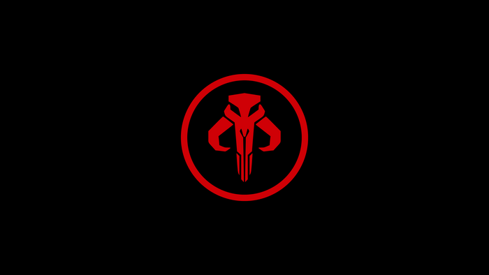 4K Star Wars Mandalorian Symbol