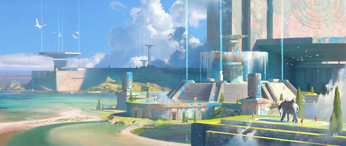 Fantasy art of Arson Liu