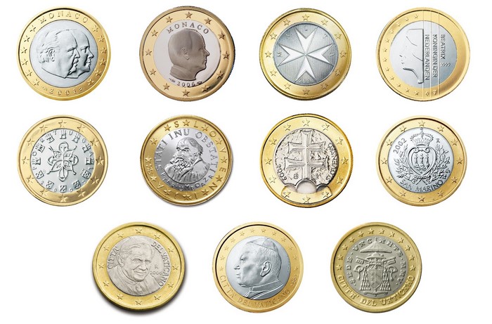 Collection of European Euro Coins
