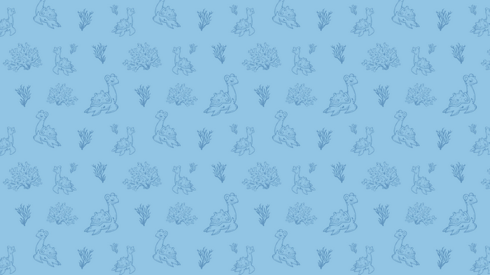 Pattern of Lapras from Pokémon