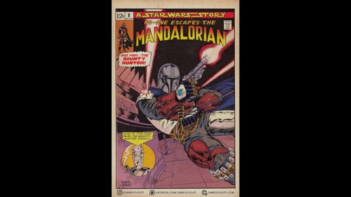 The Mandalorian A Star Wars Story Comic Cover