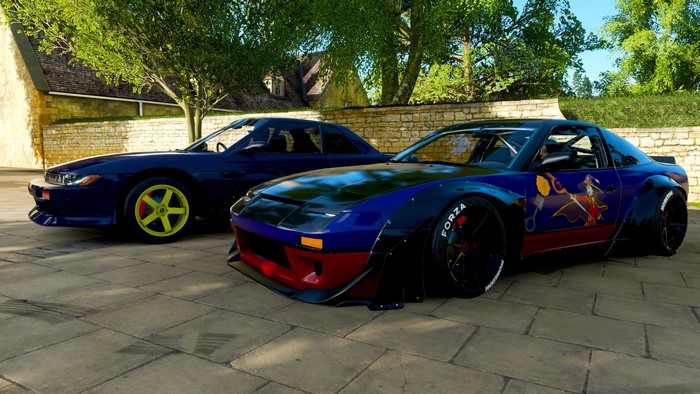 Megumin from KonoSuba Nissan 240SX in video game art