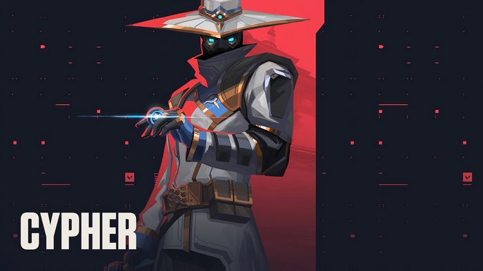 Cypher from Valorant 4K