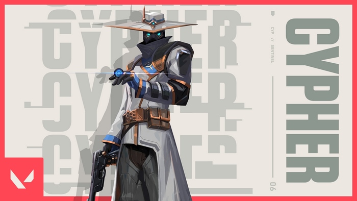 Cypher from Valorant 4K