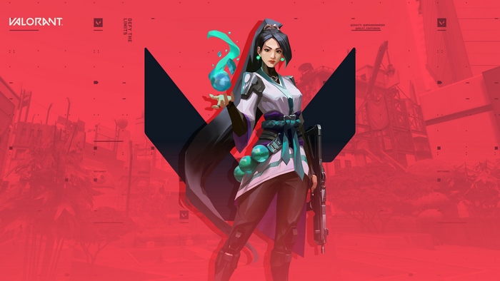 Sage from Valorant 4K