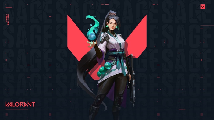 Sage from Valorant 4K