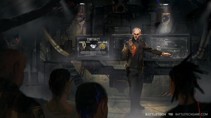 Battletech Contract between Gambling Crows and House Davion