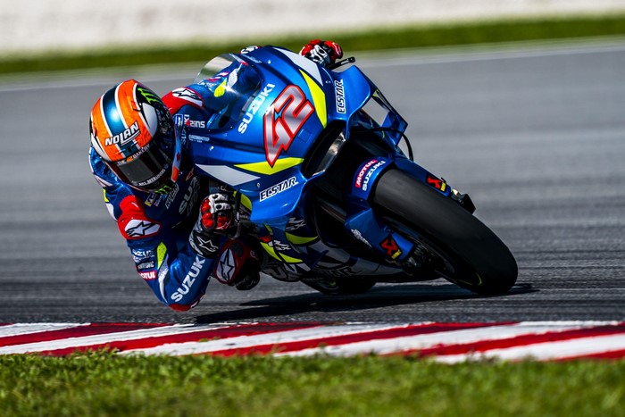 Alex Rins on Suzuki 1000R Moto GP
