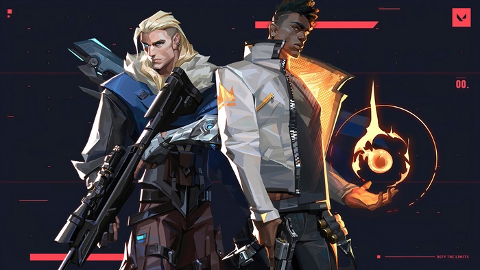 Sova and Phoenix from Valorant 4K