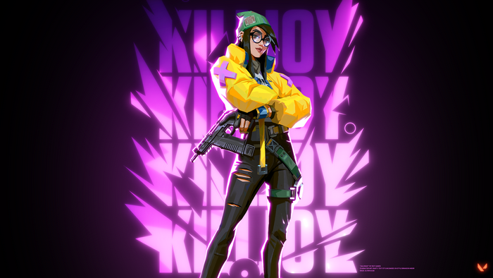 Killjoy from Valorant 4K