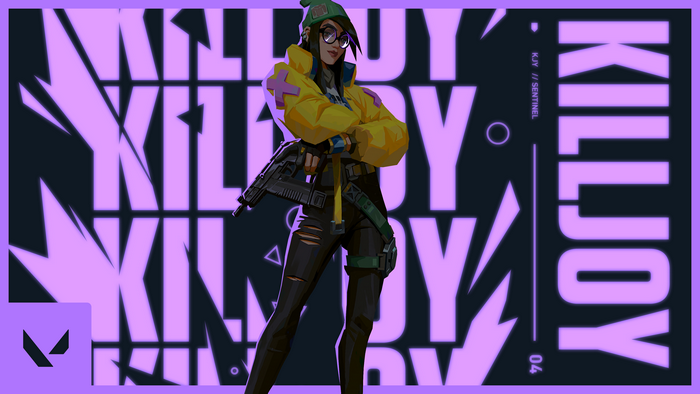 Killjoy from Valorant 4K
