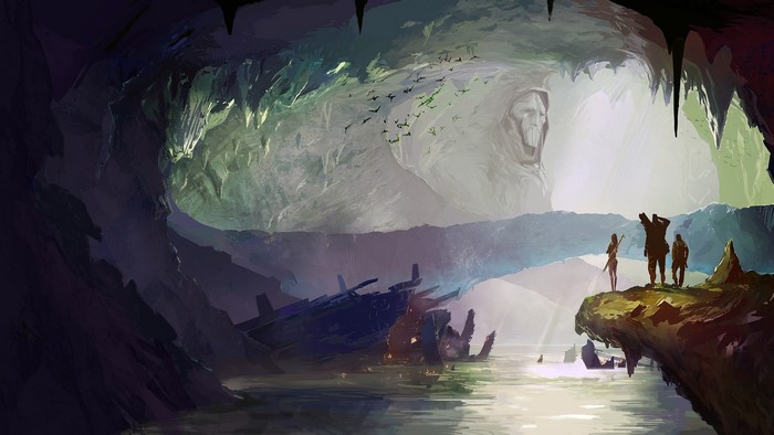Concept art for Dungeon of the Endless by Amplitude Studios