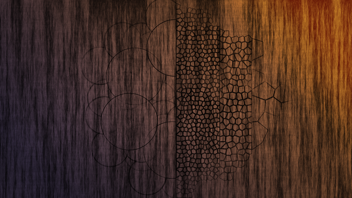 Abstract texture with circles and geometric patterns