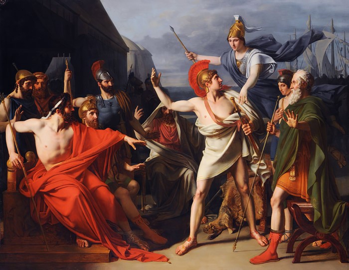 The Wrath of Achilles by Michel Martin Drolling