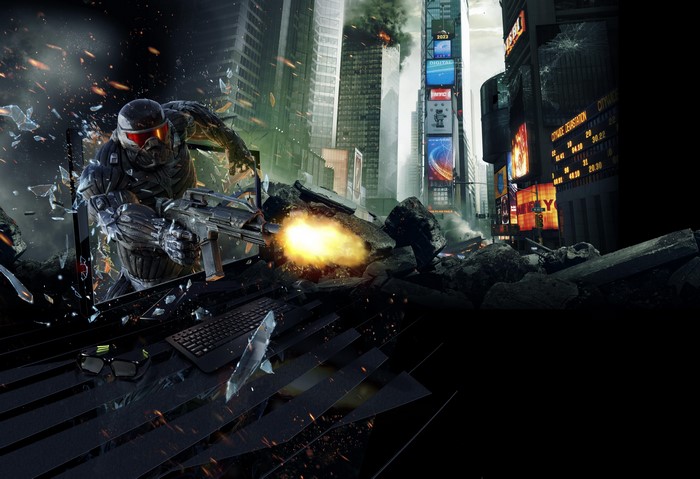 Crysis 2 video game art