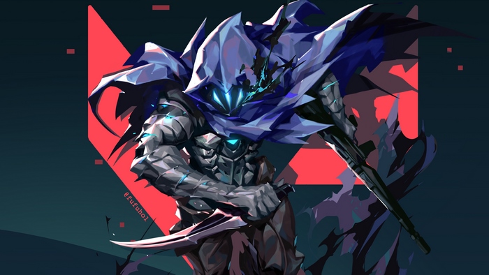 Omen from Valorant in 4K Action Pose
