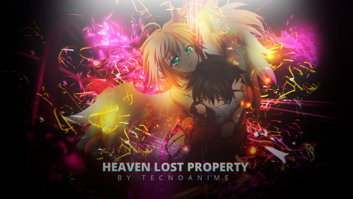 Ikaros and Tomoki from Sora no Otoshimono