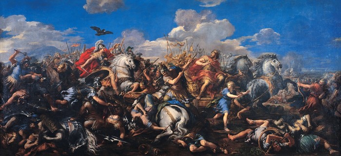 The Battle of Alexander and Darius by Pietro da Cortona