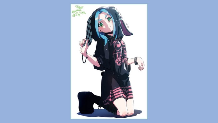 4K Ononoki Yotsugi from Monogatari Series anime girl