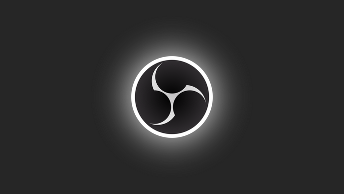 OBS logo on a dark background