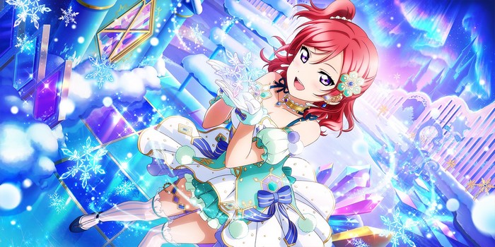 Maki Nishikino from Love Live! Series in winter attire