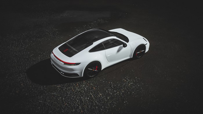 White Porsche 911 from Forza Horizon 4