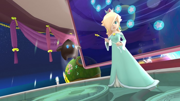 Princess Rosalina and Luma from Super Mario Galaxy