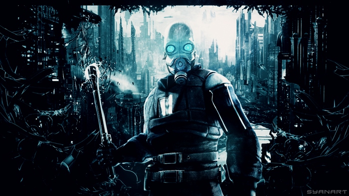 Half-Life 2 Combine Soldier with Energy Staff