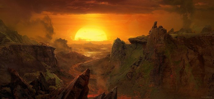 Digital artwork by Daniel Romanovsky