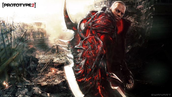 Prototype 2 character with mutated arm