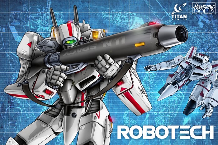 Robotech VF-1 Valkyrie and Destroid Monster