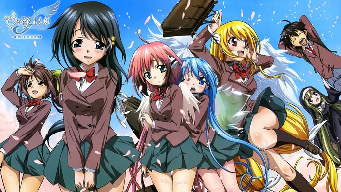 Sora no Otoshimono: Ikaros, Astraea, Sohara, and others